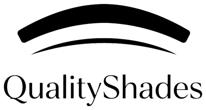 QualityShades double-arch emblem
